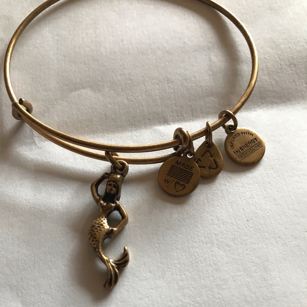 Alex and Ani Mermaid Energy Charm Bracelet NEW